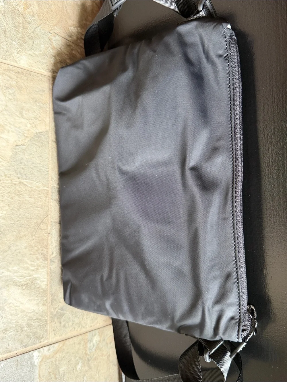 lululemon athletica Black Crossbody Messenger Bag